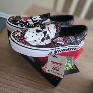 Friday the 13th Vans glow in the dark Slip-on